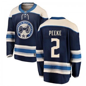 Andrew Peeke Columbus Blue Jackets Youth Fanatics Branded Blue Breakaway Alternate Jersey