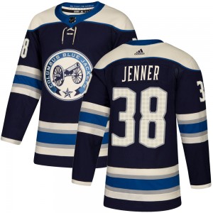 Boone Jenner Columbus Blue Jackets Men's Adidas Authentic Navy Alternate Jersey