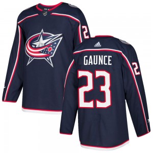 Brendan Gaunce Columbus Blue Jackets Youth Adidas Authentic Navy Home Jersey